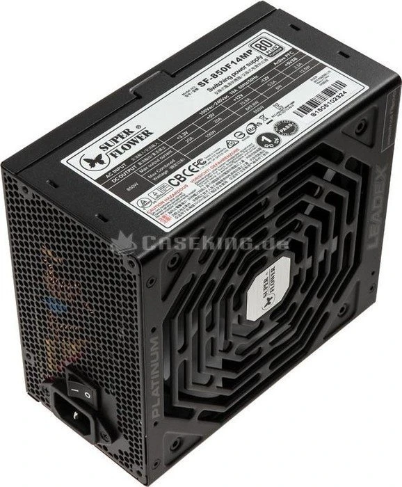 Super Flower Leadex Platinum schwarz 850W, ATX 2.3