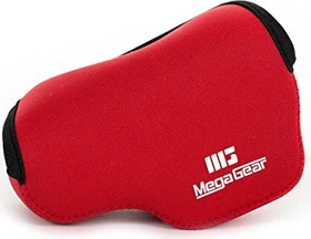 MegaGear Neoprentasche für Sony Alpha NEX-5R, NEX-5N, NEX-5 rot