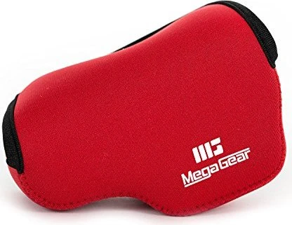 MegaGear Neoprentasche für Sony Alpha NEX-5R, NEX-5N, NEX-5 rot