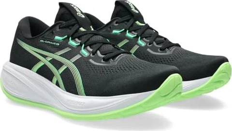 Asics Gel-Cumulus 28 black/illuminate green (Herren)
