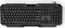 Nedis Gaming Tastatur, LEDs RGB, schwarz, USB, US Vorschaubild