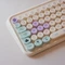 Blade Tanooki Cozy Wireless Pack Wireless Tastatur-Maus-Set, rosa, USB/Bluetooth, ES Vorschaubild
