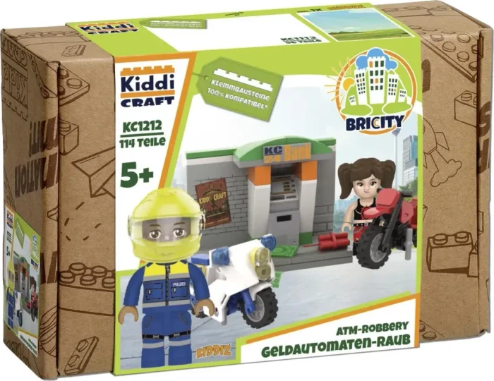 Kiddicraft Bricity Geldautomaten-Raub