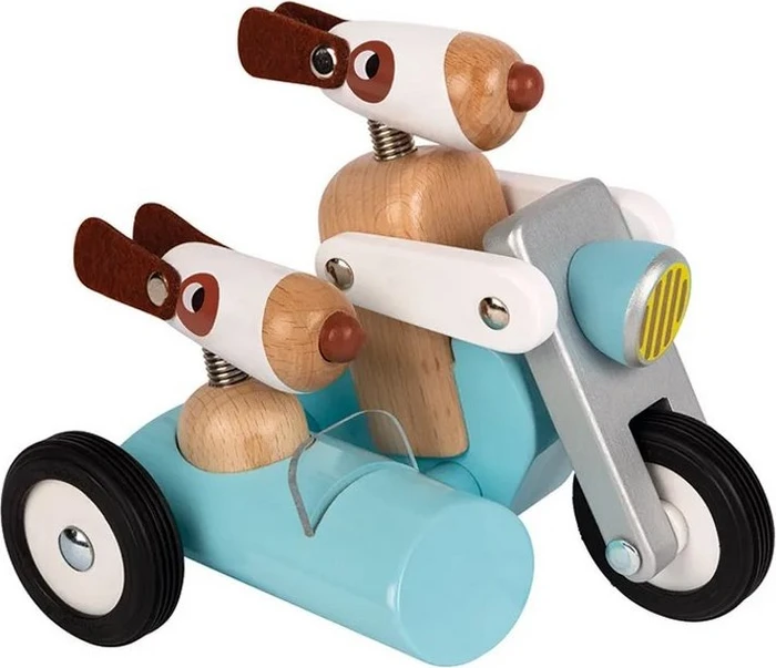 Janod Spirit Philip Motorrad mit Beiwagen