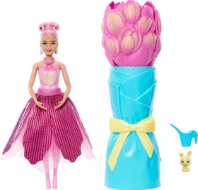 Mattel Barbie - Petal Pop Barbie im Tulpenkleid mit Duft