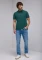 Street One Piquée mit Logo Poloshirt kurzarm tender green (Herren) Vorschaubild