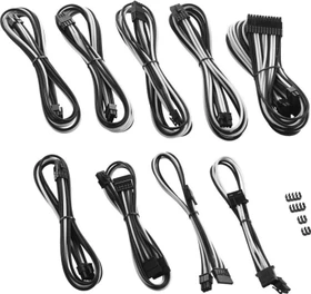 CableMod PRO ModMesh C-Series Cable Kit, RMi, RMx, schwarz/weiß (CM-PCSR-FKIT-NKKW-R)