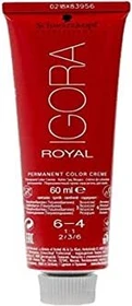 Schwarzkopf Igora Royal Haarfarbe 6/4 dunkelblond beige, 60ml