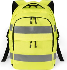 Dicota Hi-Vis 25 Liter, Notebook Rucksack, gelb