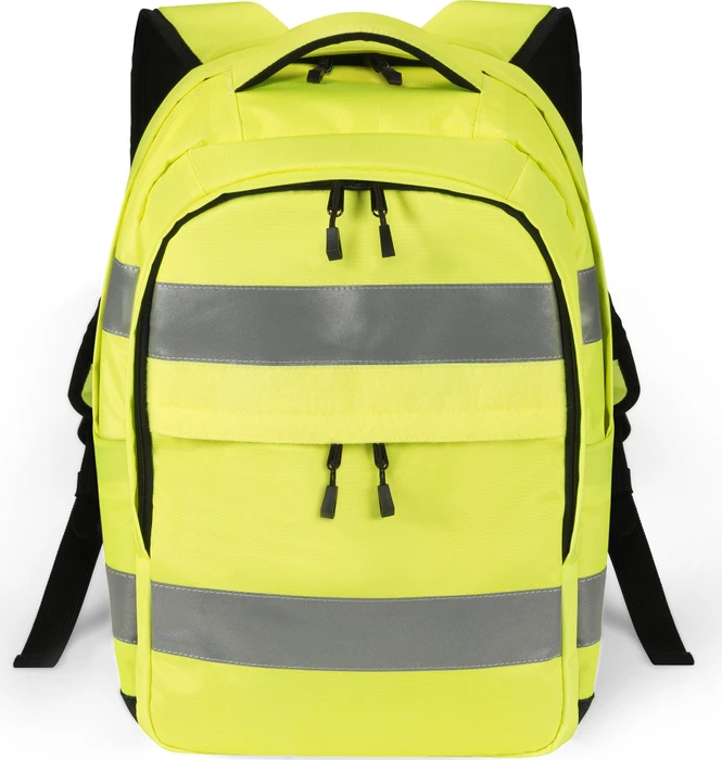 Dicota Hi-Vis 25 Liter, Notebook Rucksack, gelb