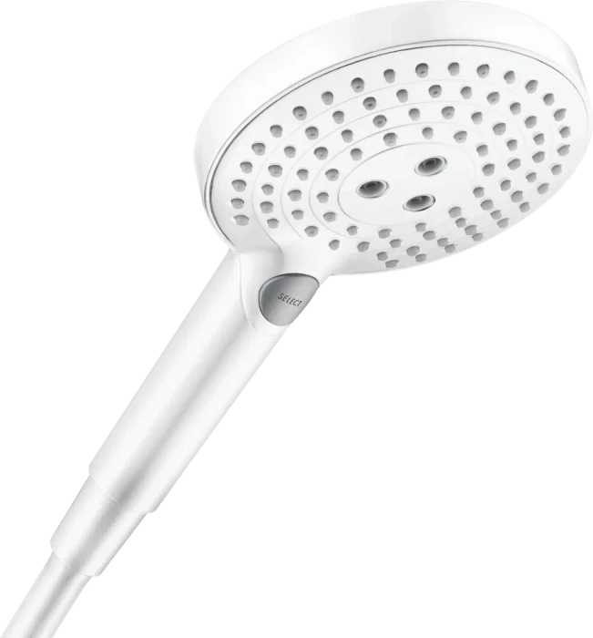 Hansgrohe Raindance Select S 120 3jet PowderRain Handbrause mattweiß