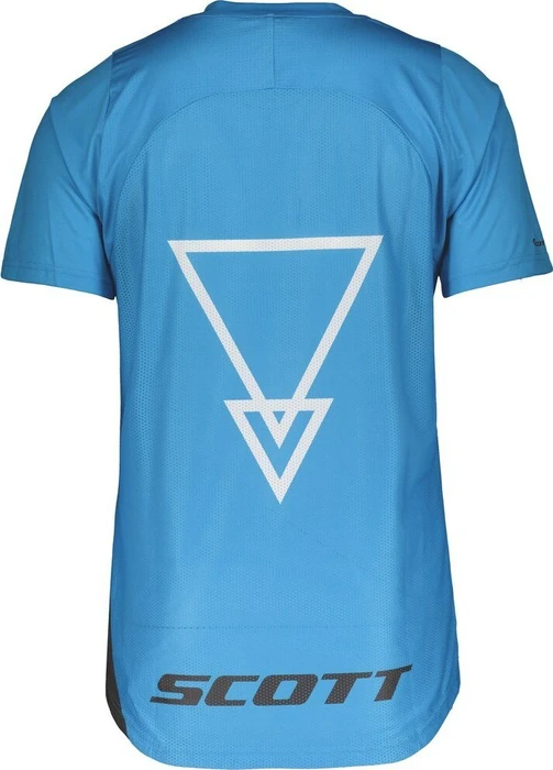 Scott Trail Vertic Trikot kurzarm aster blue (Herren)