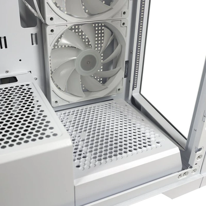LC-Power Gaming 806W Crosswind_X, weiß, Glasfenster