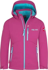 Trollkids Balestrand Funktionsjacke bright berry/madeira blue/lagoon blue (Junior)