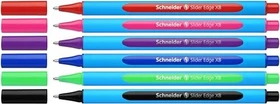Schneider Slider Edge Pastell XB Kugelschreiber sortiert, 6er-Set, Etui