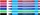 Schneider Slider Edge Pastell XB Kugelschreiber sortiert, 6er-Set, Etui (152276)