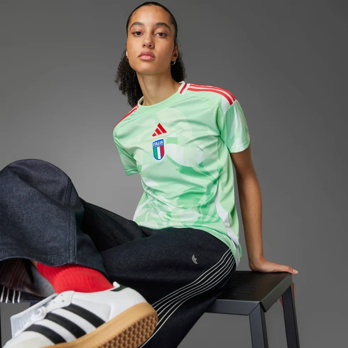 adidas UEFA EURO 2025 Italien Frauenteam Auswärtstrikot (Damen)