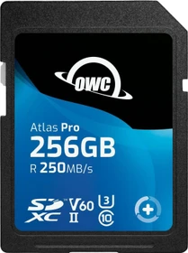 OWC Atlas Pro R250/W130 256GB, UHS-II U3, Class 10