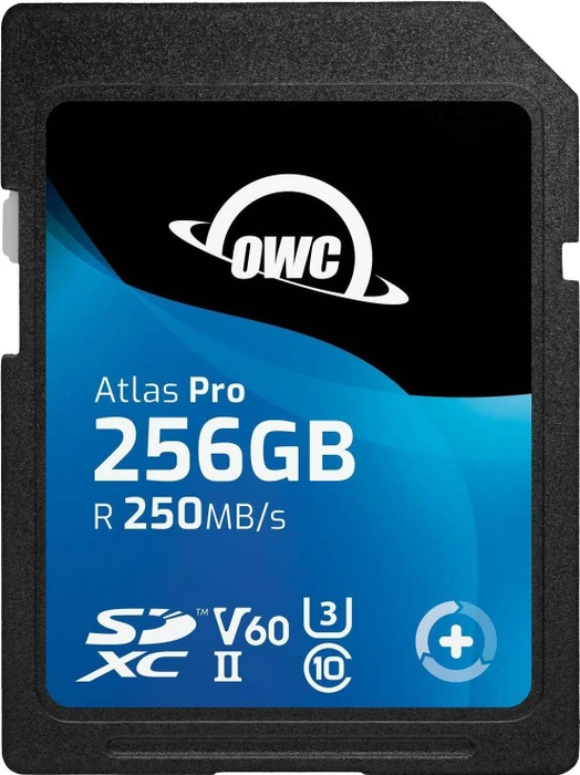OWC Atlas Pro R250/W130 256GB, UHS-II U3, Class 10