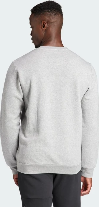 adidas Essentials Fleece Sweatshirt medium grey heather/black (Herren)