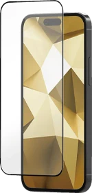 ISY Displayschutzglas 2.5D für Apple iPhone 15 Pro schwarz