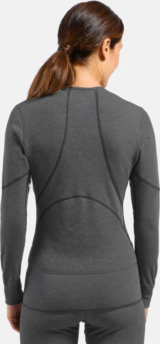 Odlo Active X-Warm Baselayer Funktionsshirt langarm odlo steel grey melange (Damen)