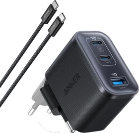 Anker Nano Ladegerät (70W, 3 Ports) schwarz