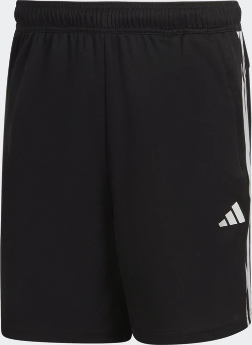 adidas Train Essentials Piqué 3-Streifen Trainingshose kurz schwarz/weiß (Herren)