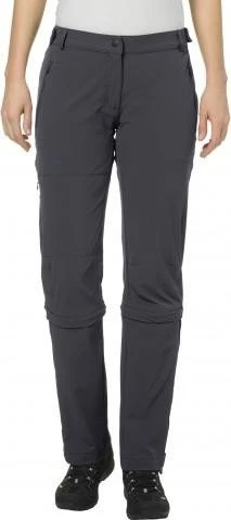 Vaude Farley Stretch Capri T-Zip II Zip-Off Hose lang basalt (Damen)