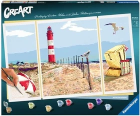 Ravensburger Malen nach Zahlen Beside the Seaside