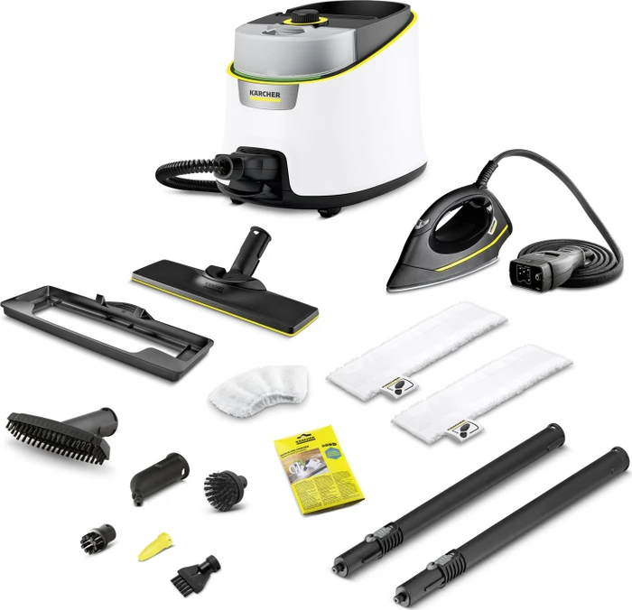 Kärcher SC4 Deluxe EasyFix Premium Iron Kit Dampfreiniger mit Bügeleisen
