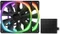 NZXT Aer RGB 2, Matte Black, schwarz, LED-Steuerung, Lüftersteuerung, 140mm, 2er-Pack Vorschaubild