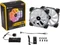 Corsair Air Series HD140 LED RGB High Static Pressure PWM, LED-Steuerung, Lüftersteuerung, 140mm, 2er-Pack Vorschaubild