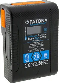 Patona Platinum V-Mount Akku BP-75W