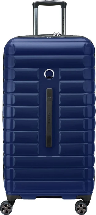 Delsey Shadow 5.0 4-Rollen Trolley XL 80cm marine blau