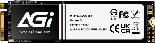 AGi Speed 2000 - AI298 SSD 2TB, M.2 2280 / M-Key / PCIe 3.0 x4