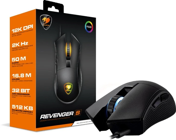 Cougar Revenger S, USB