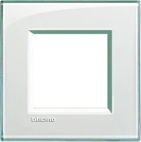 Bticino Livinglight Abdeckrahmen 1-fach, aquamarin