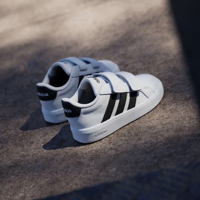 adidas Grand Court 3.0 cloud white/core black (Junior)
