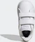 adidas Grand Court Lifestyle Hook and Loop cloud white/matte silver (Junior) Vorschaubild