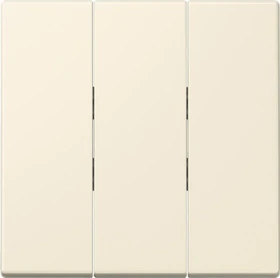 Jung Wippe 3-fach, blanc ivoire