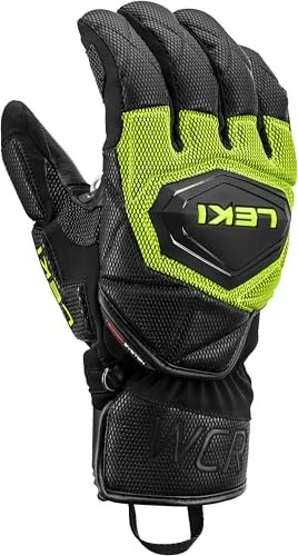 Leki WCR Coach 3D Skihandschuhe black/ice lemon