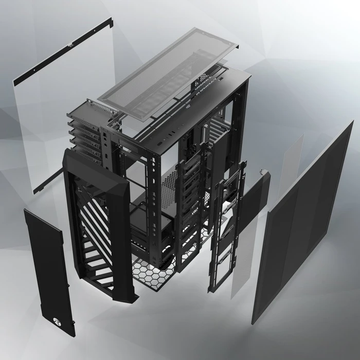 Raijintek Zofos Ultra, Glasfenster
