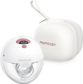 Momcozy M5 All-in-One elektrische Milchpumpe gemütliches rot