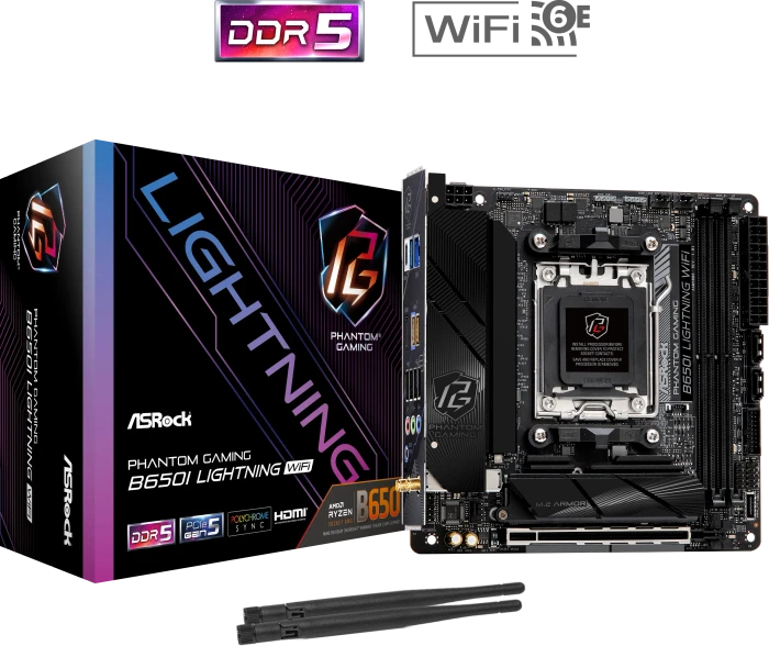 ASRock B650I Lightning WiFi (AMD AM5)