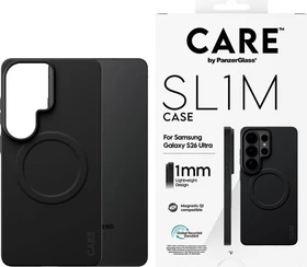 PanzerGlass Care SL1M Case Black w. Qi für Samsung Galaxy S26 Ultra