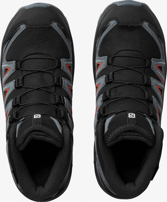 Salomon XA Pro 3D Mid CS WP J black/stormy weather/cherry tomato (Junior)
