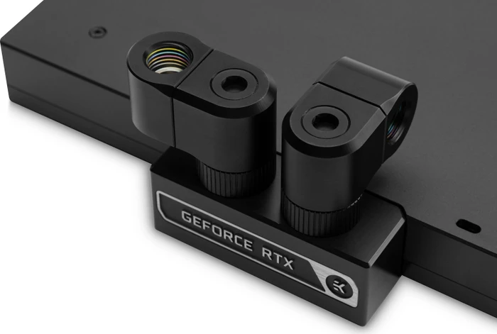 EK Water Blocks Quantum Line EK-Quantum Torque Rotary Offset 21, G1/4", 21mm Versatz, schwarz