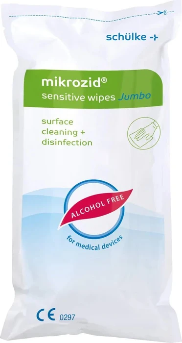 Schülke & Mayr Mikrozid Sensitive Wipes Premium Flächendesinfektiontücher, 100 Stück