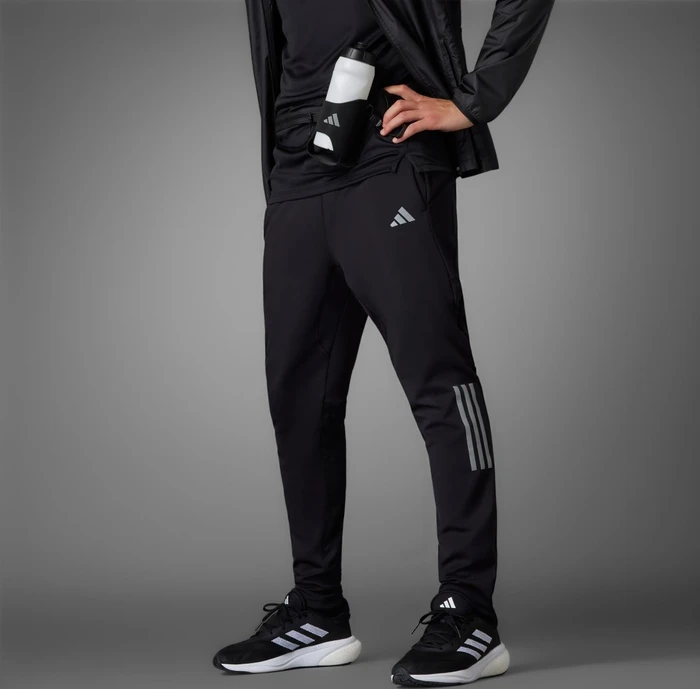 adidas Own the Run Astro Knit Trainingshose lang schwarz (Herren)